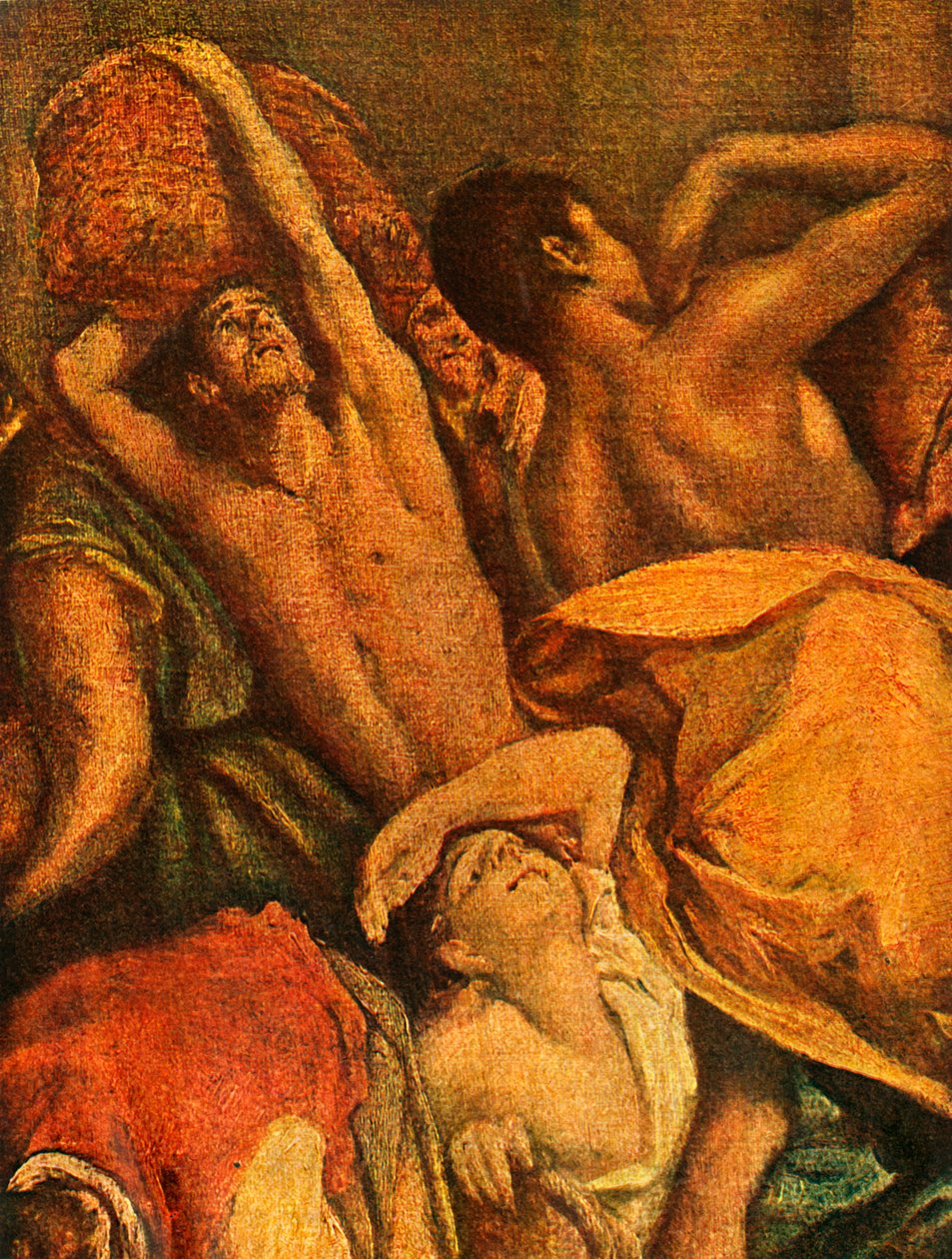Utvisningen av pengeutlånerne fra tempelet, c1600, 1938 av El Greco