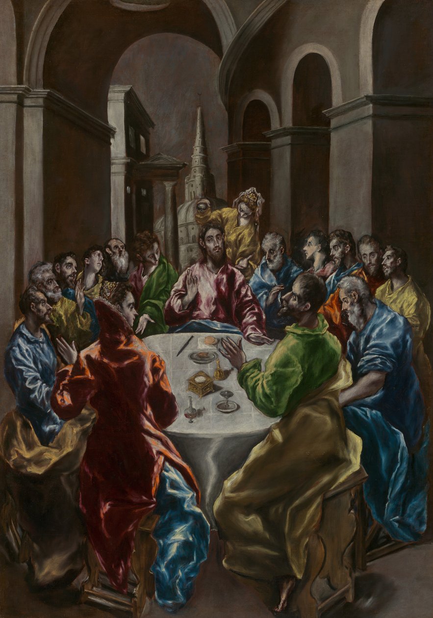 Festen i Simons hus, 160814. av El Greco