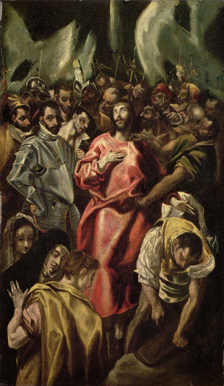 Den hånte Kristus av El Greco