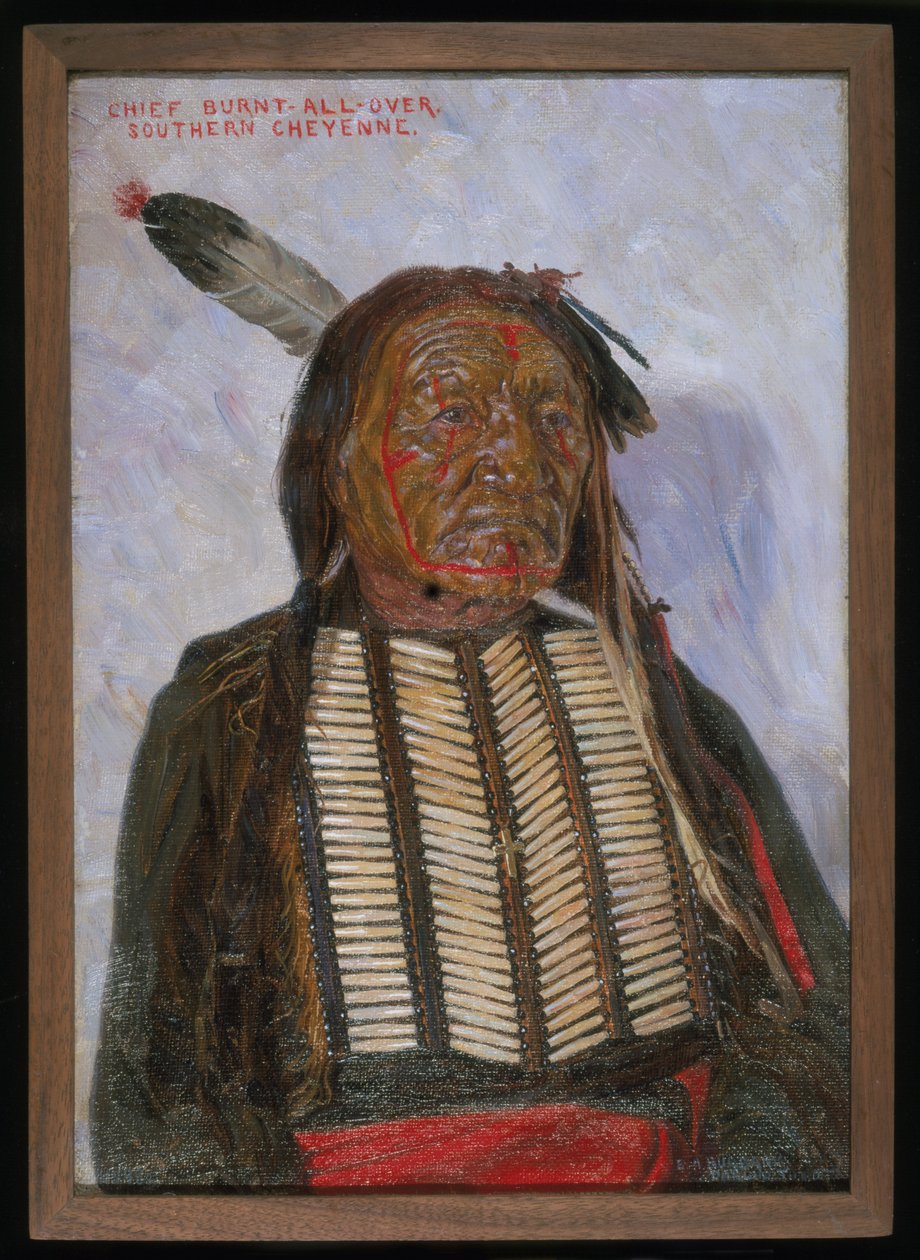 Chief Burnt-All-Over av Elbridge Ayer Burbank