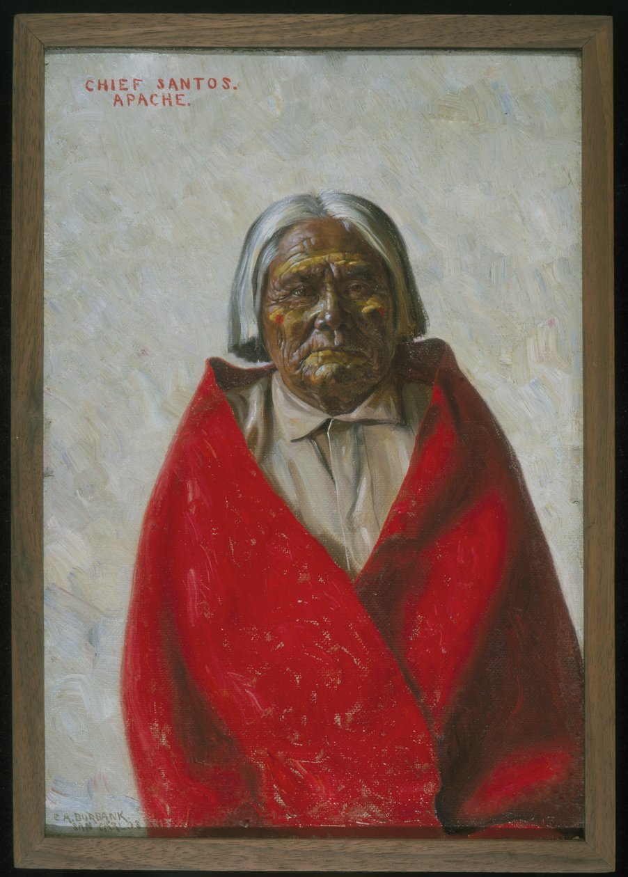 Sjef Santos av Elbridge Ayer Burbank