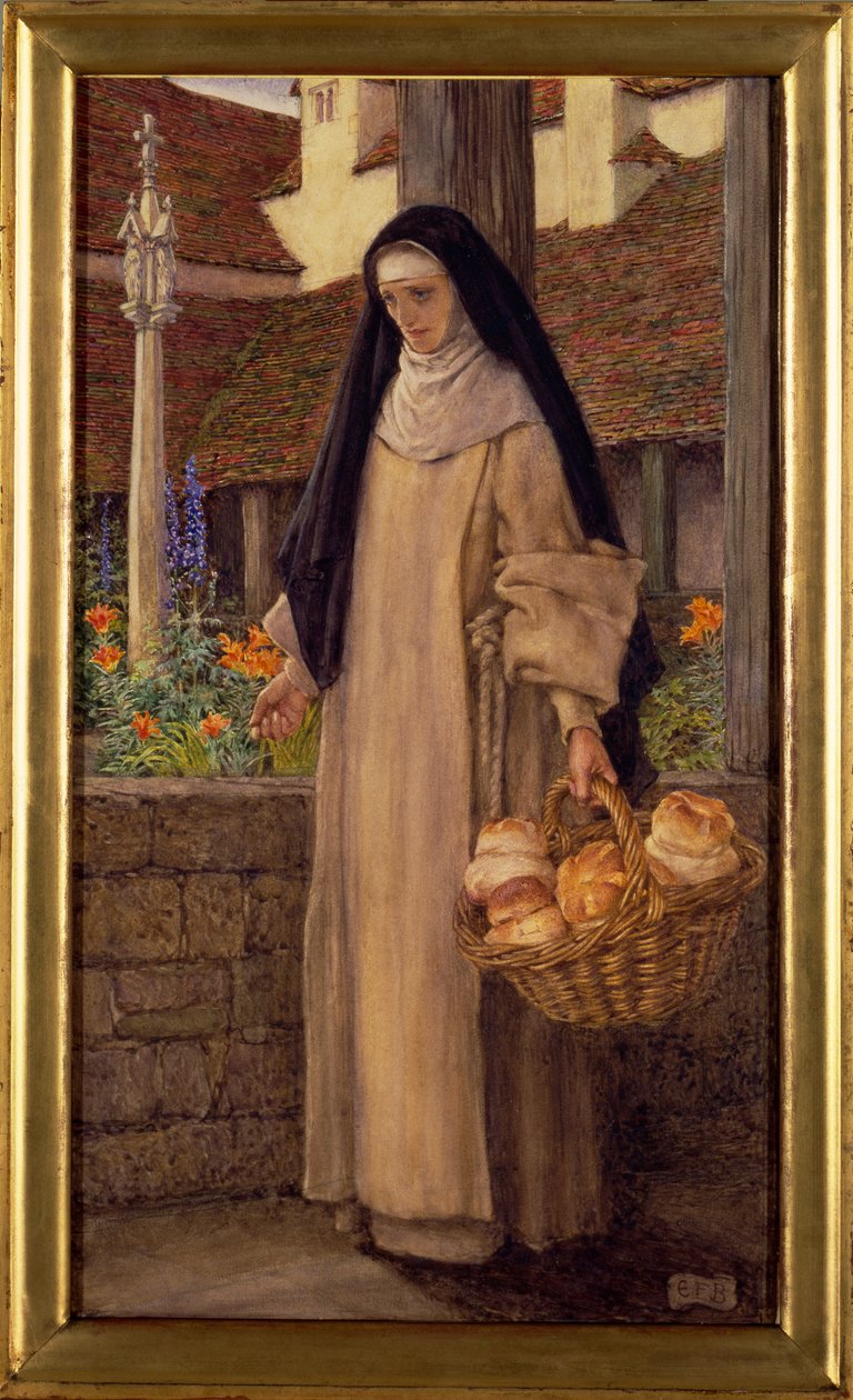 Guinevere - "Før den syndige dronningens komme" av Eleanor Fortescue Brickdale