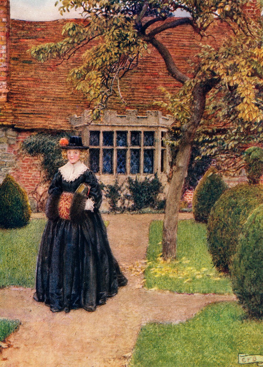 Illustrasjon til diktet The Poetry of Dress av Herrick, fra boken 