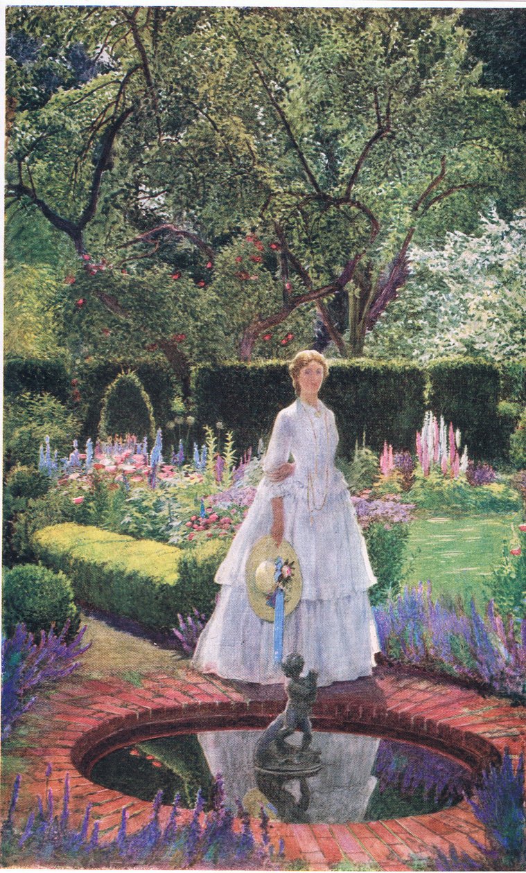 Maud er ikke sytten (litho) av Eleanor Fortescue Brickdale