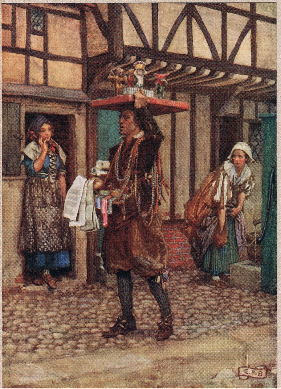 The Pedlar, illustrasjon fra 