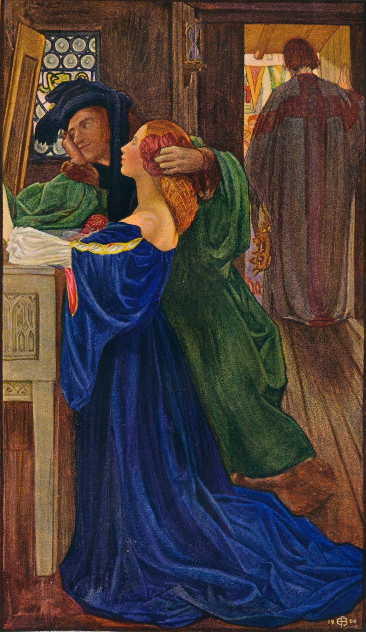 Jeg har giftet meg med en kone, og derfor kan jeg ikke komme, 1900 av Eleanor Fortescue Brickdale