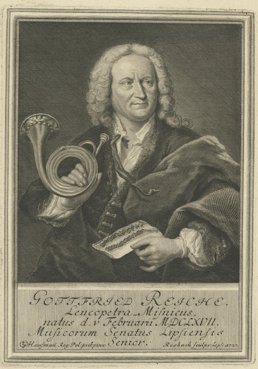 Gottfried Reiche av Elias Gottleib Haussmann