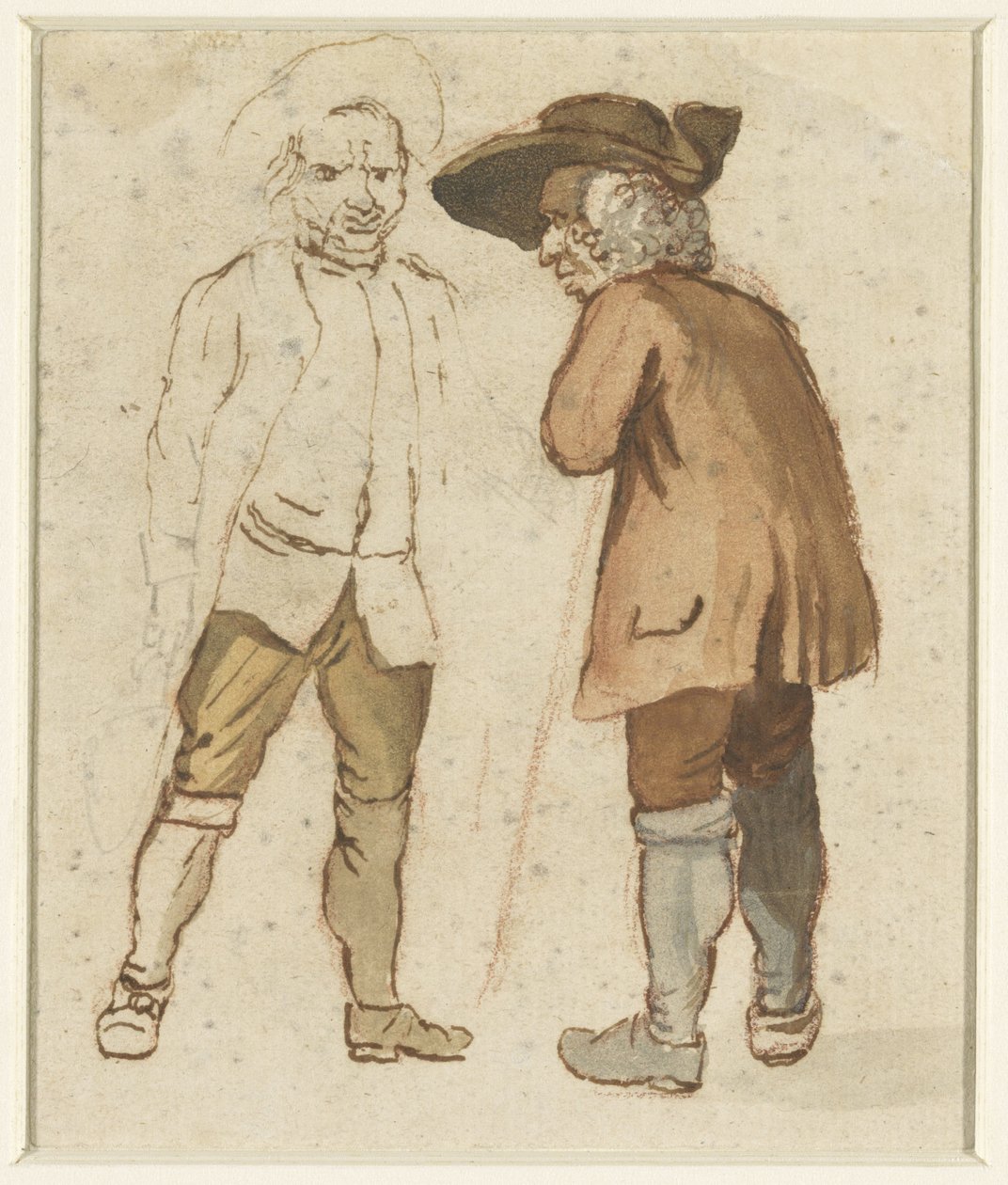 To gamle bønder snakker av Elias Martin (possibly)