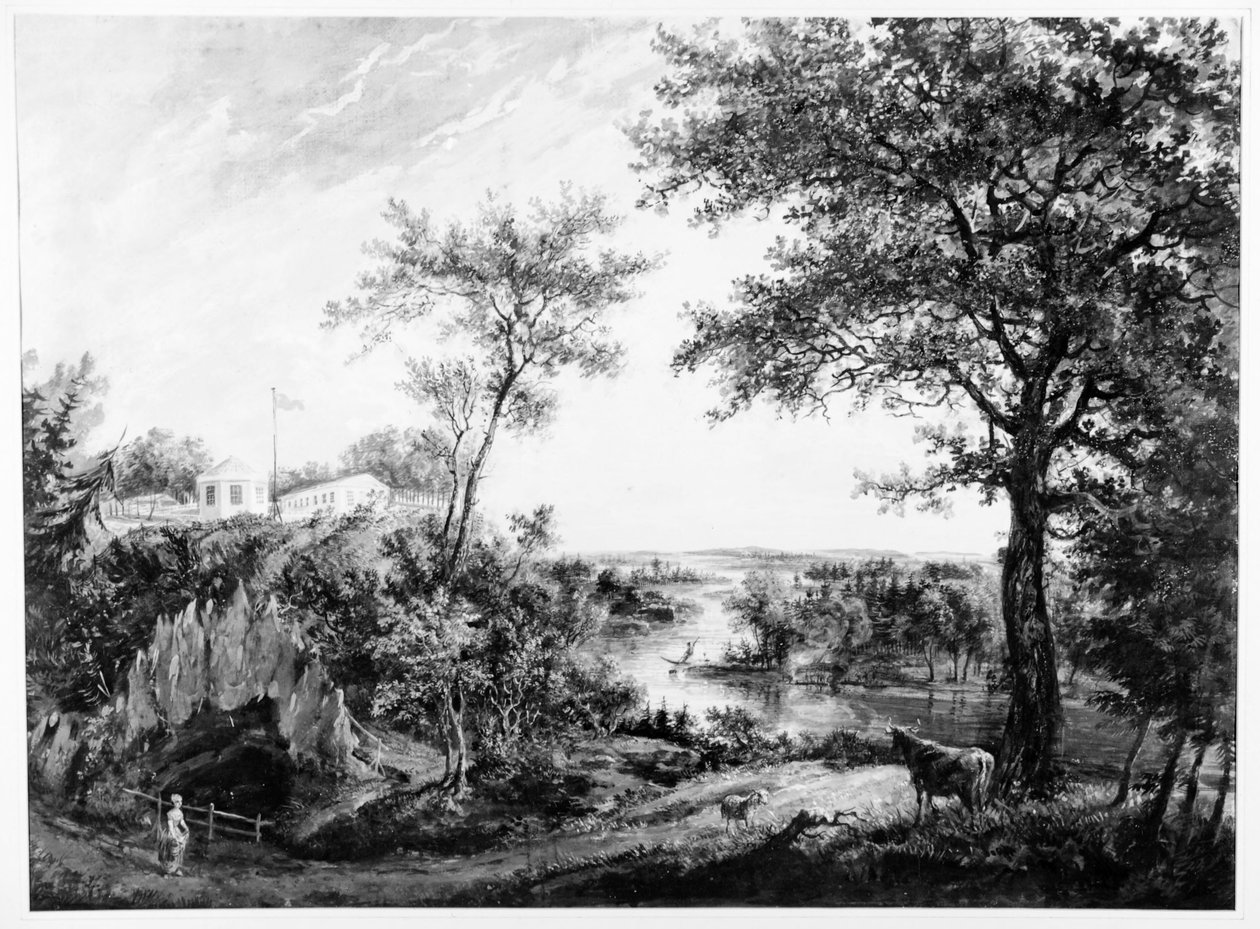 Skjærgårdslandskap av Elias Martin