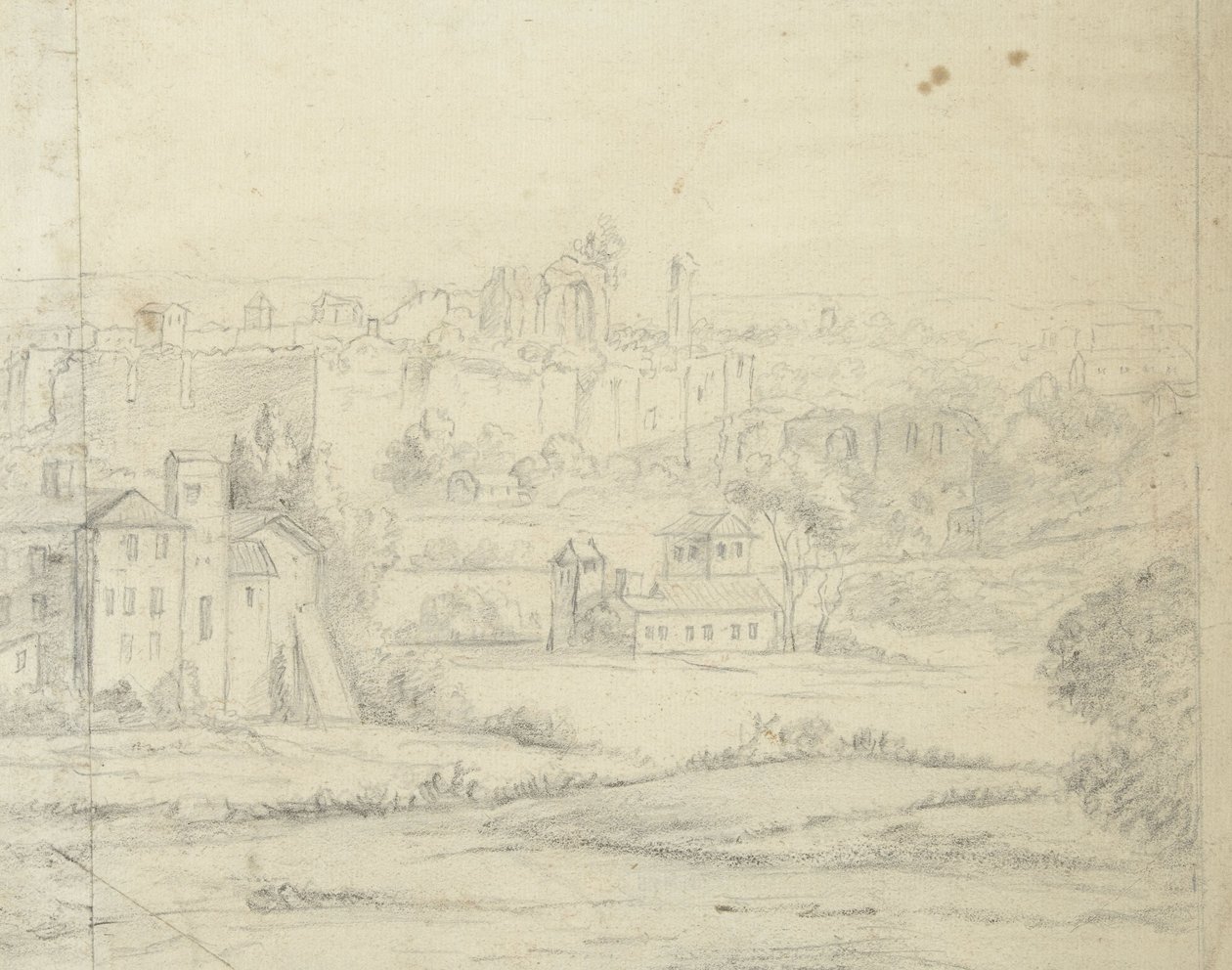 italiensk landskap av Elias van Nijmegen (possibly)