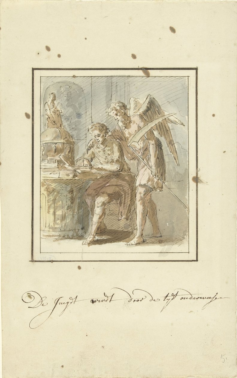 Ungdom er undervist av Tid av Elias van Nijmegen