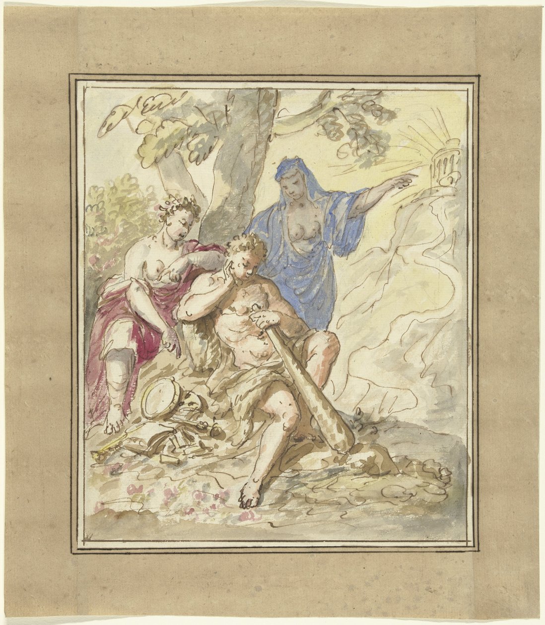 Herkules ved veiskillet av Elias van Nijmegen