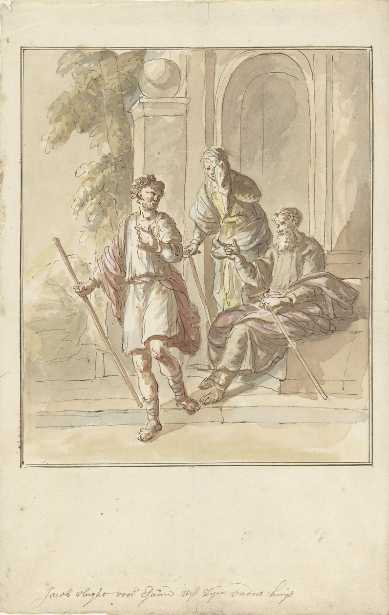 Jakob flykter fra foreldrehjemmet av Elias van Nijmegen