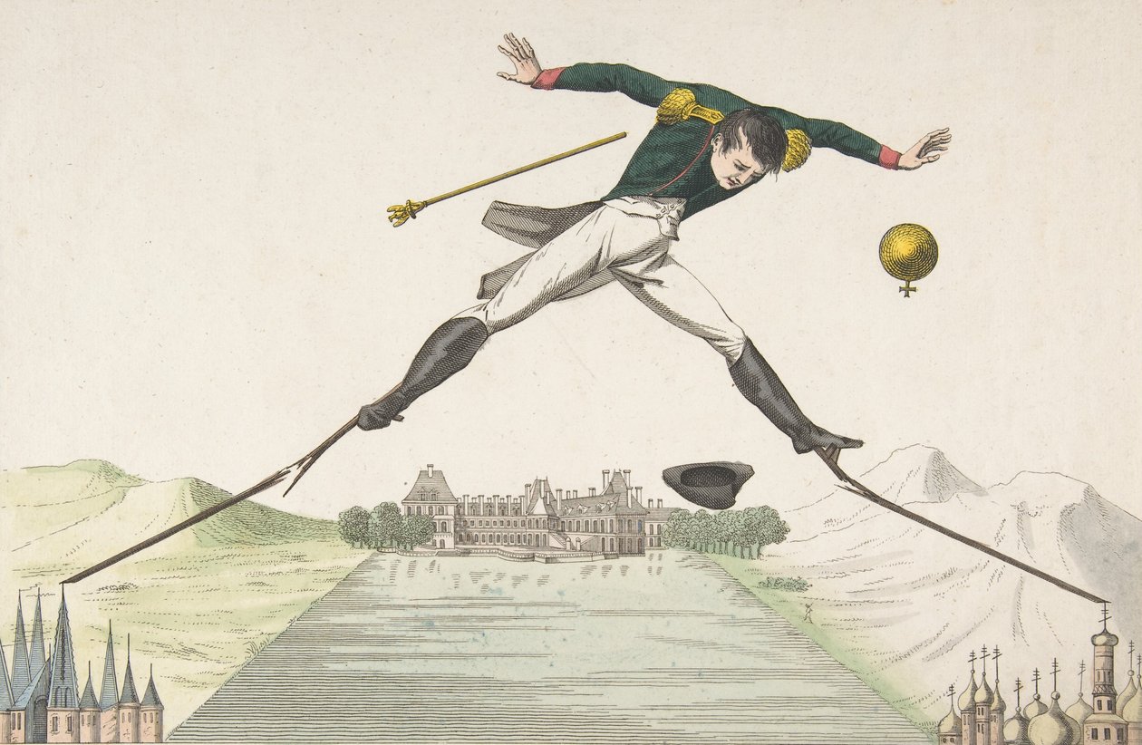 Fra topp til bunn, eller årsak og virkning Fra topp til bunn...eller årsaker og virkninger..., april 1814. av Elie
