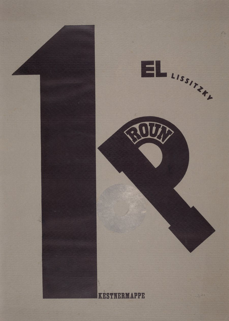 Dekke av Eliezer Markowich Lissitzky
