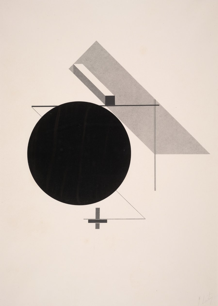 Uten navn av Eliezer Markowich Lissitzky