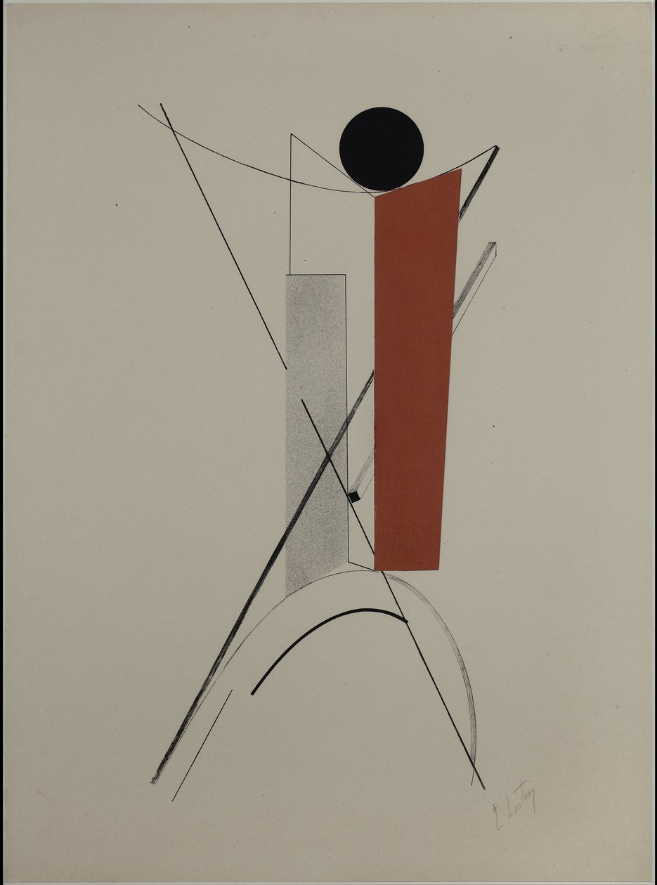 Proun av Eliezer Markowich Lissitzky