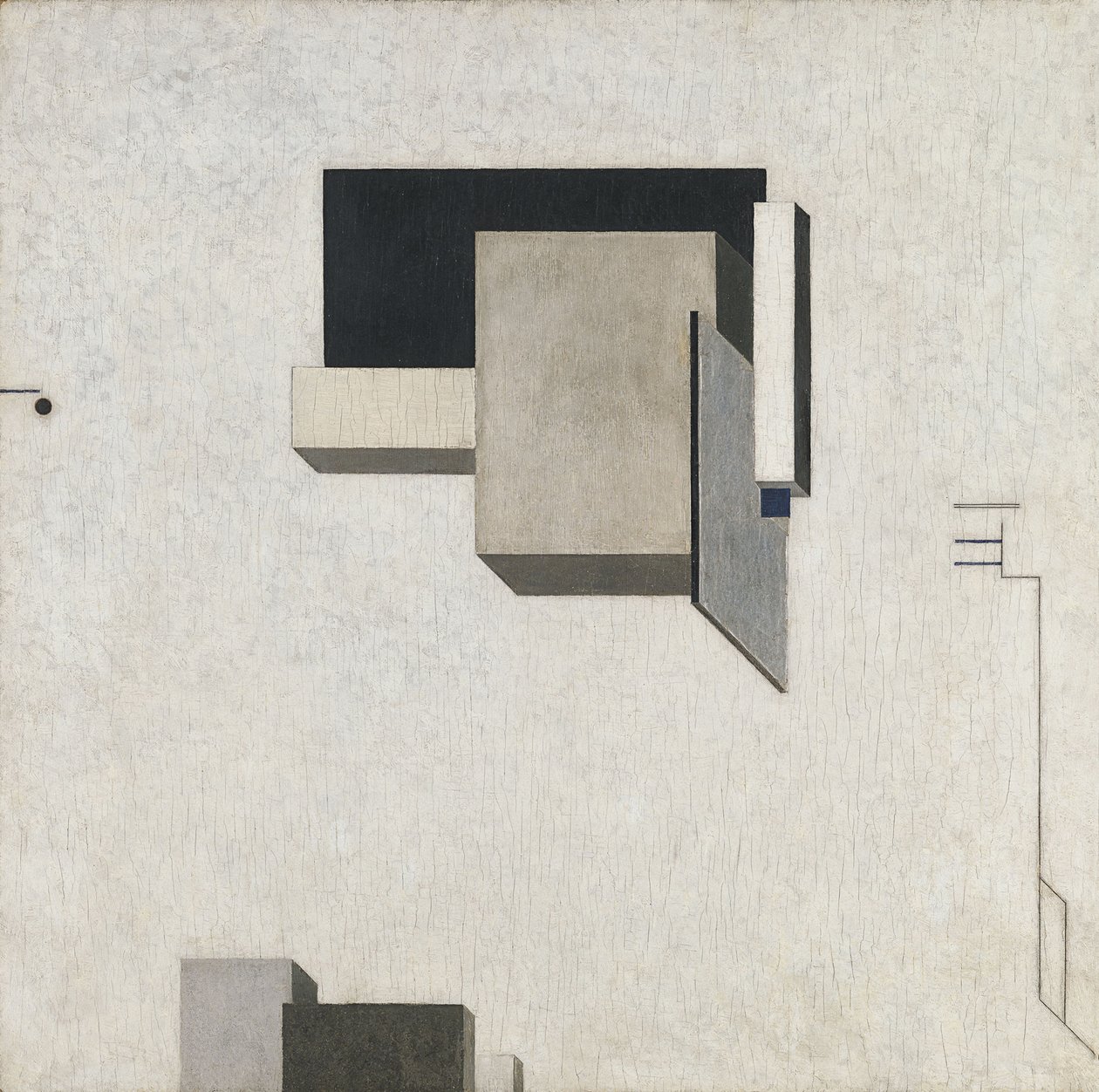 Proun 1 av Eliezer Markowich Lissitzky
