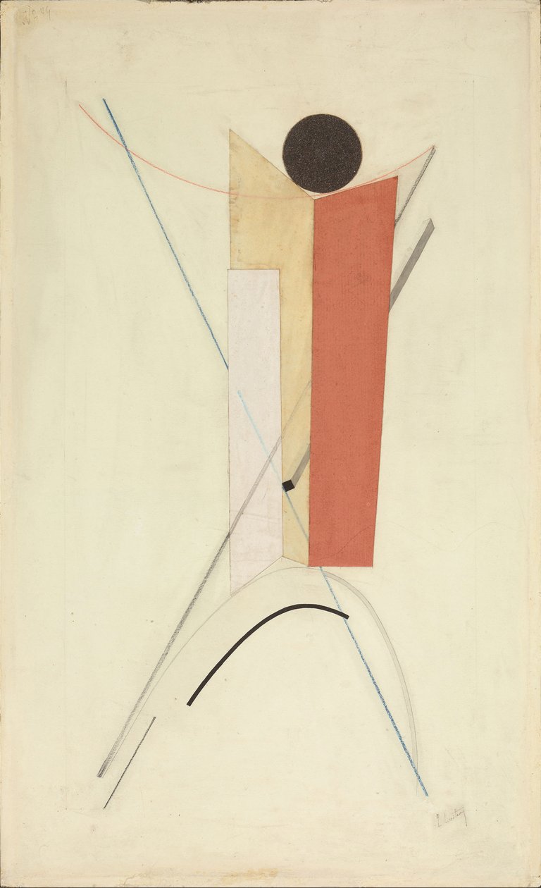 Proun 43 Variant, ca. 1922. av Eliezer Markowich Lissitzky