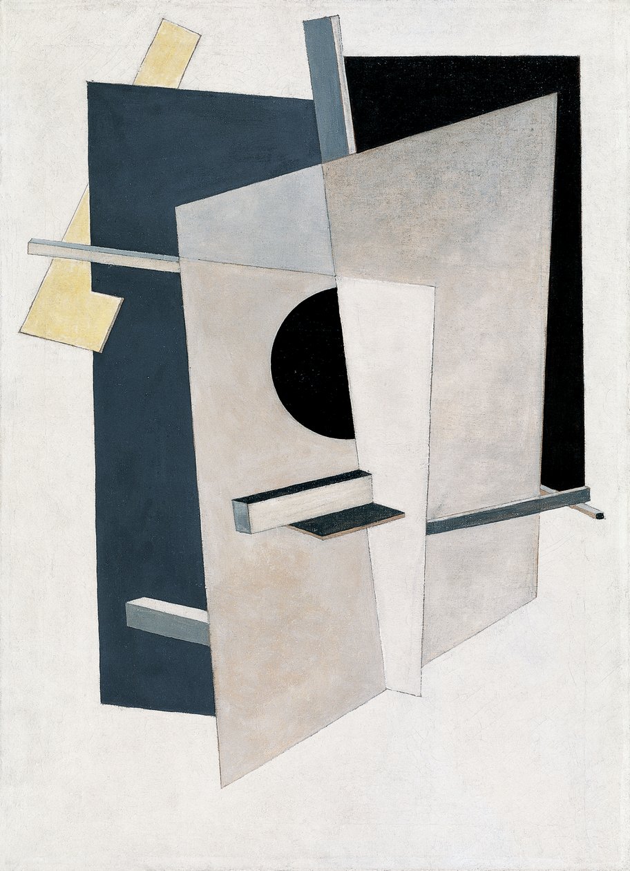Proun 6 av Eliezer Markowich Lissitzky