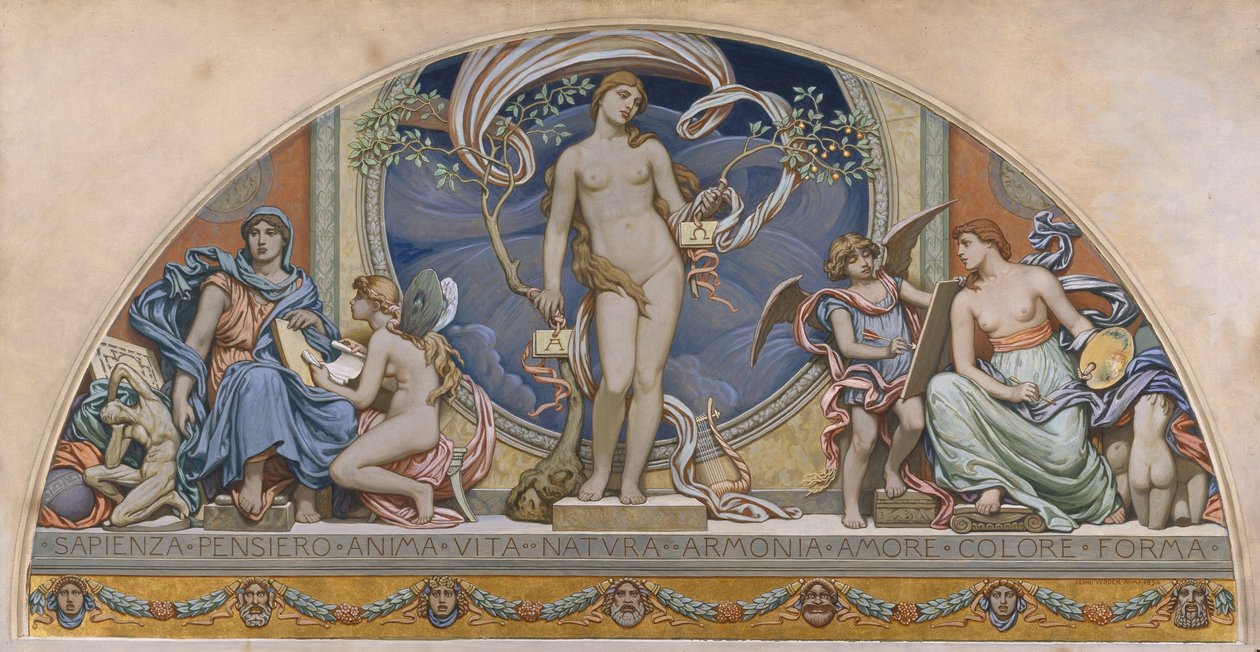 Roma representant for kunst av Elihu Vedder