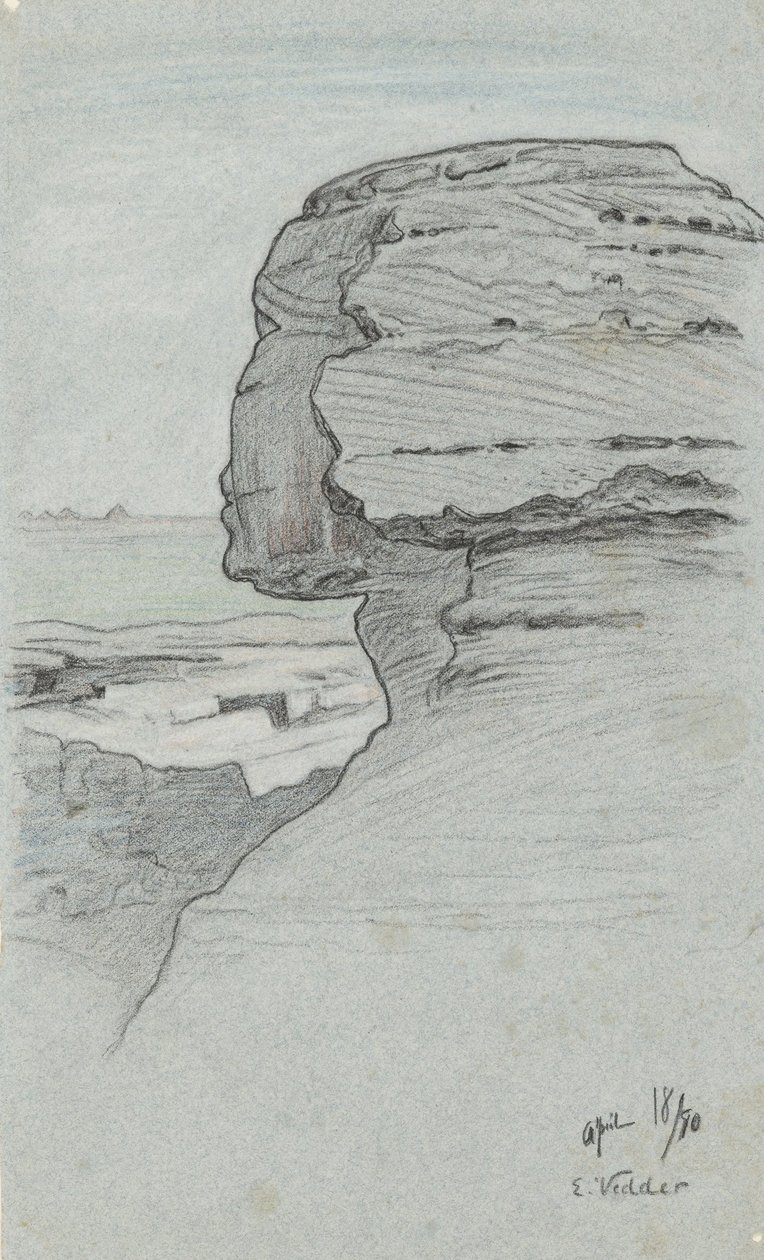 Sfinxen, Egypt av Elihu Vedder