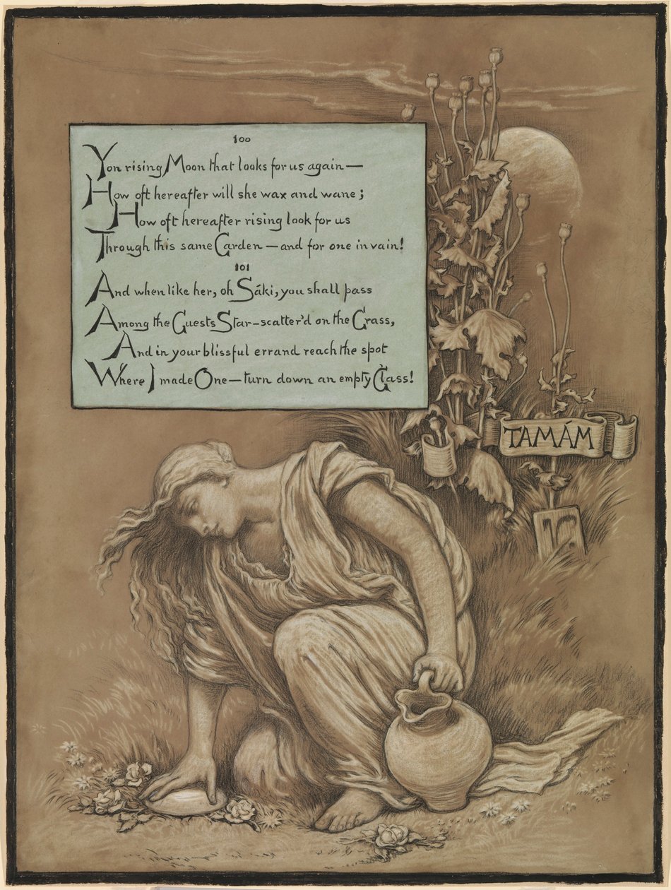 (Illustrasjon til Omar Khayyáms Rubáiyát) Til minne av Elihu Vedder