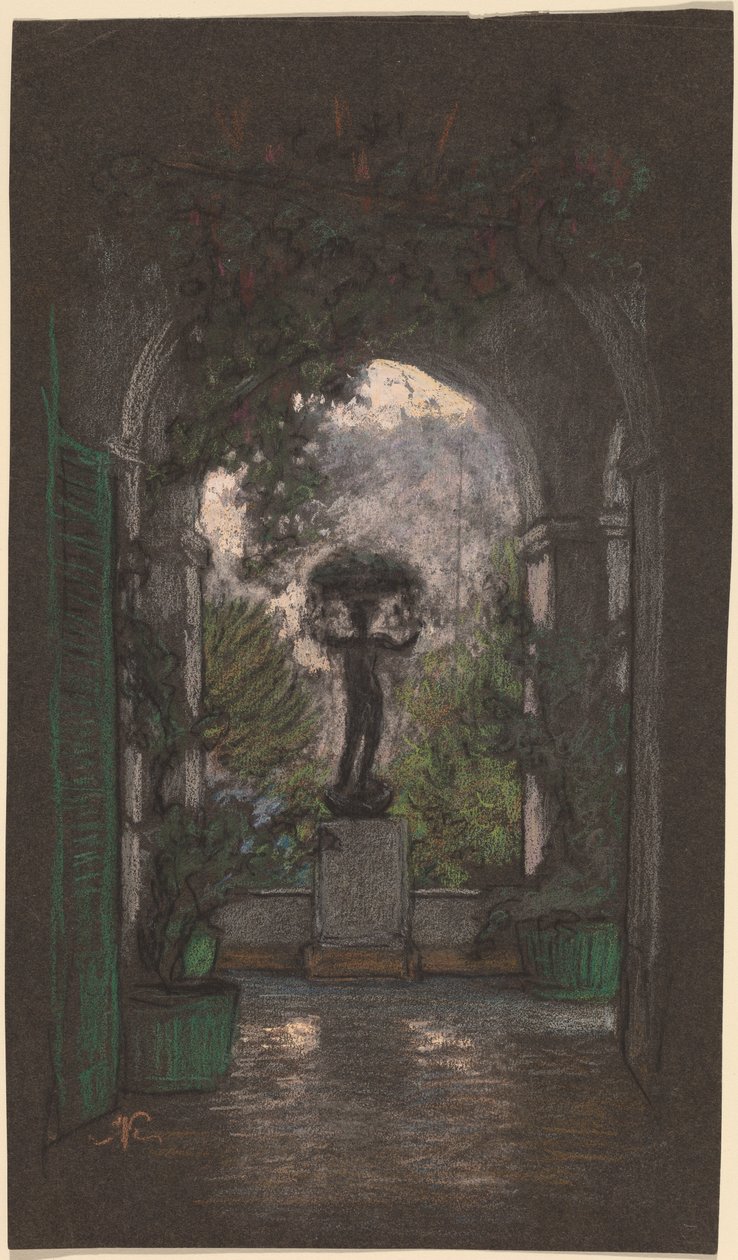 Capri av Elihu Vedder