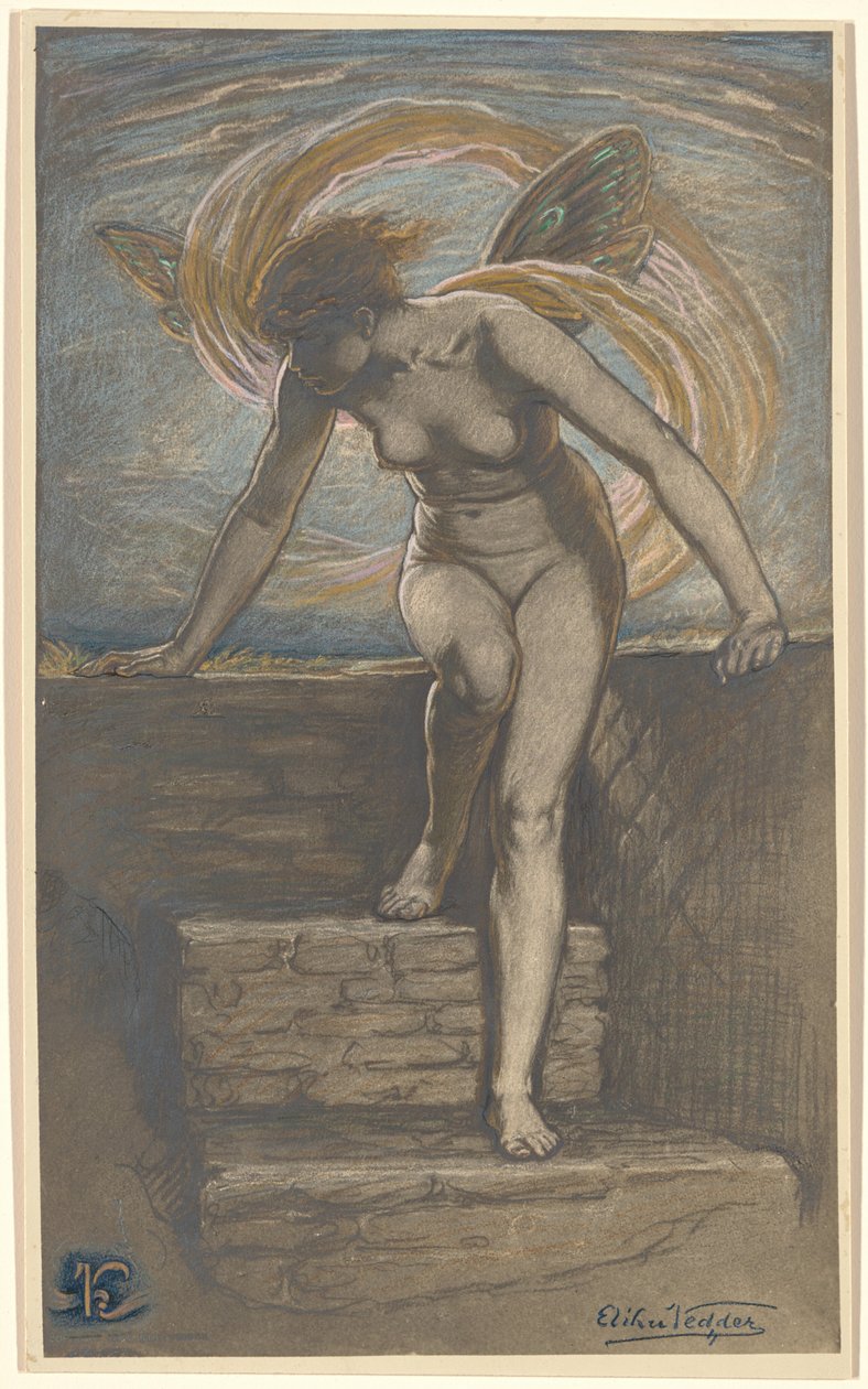 Soloppgang av Elihu Vedder