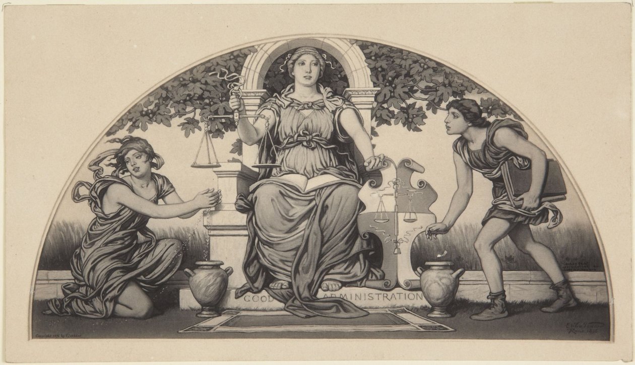 God forvaltning av Elihu Vedder