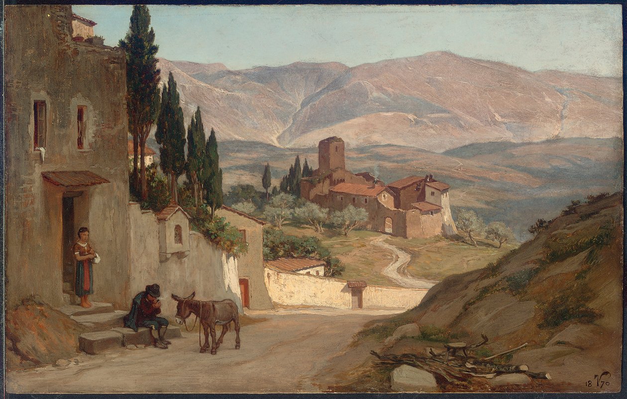 Nær Pergia, 1870 av Elihu Vedder