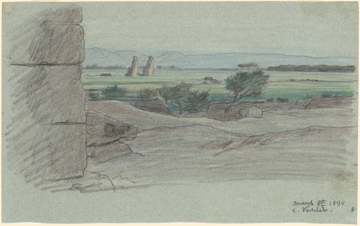 Nile Journey, nr. 15 av Elihu Vedder