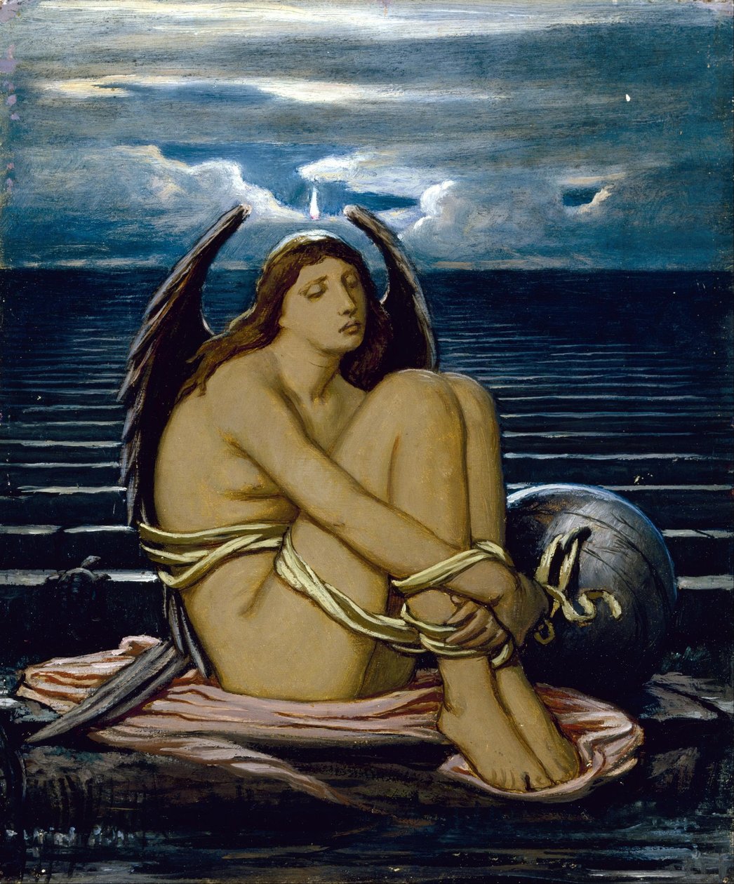 Sjel i fangenskap av Elihu Vedder