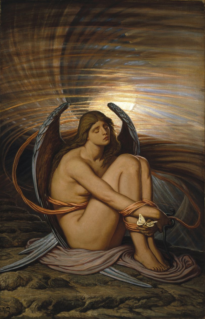 Sjel i slaveri, 1891-1892 av Elihu Vedder
