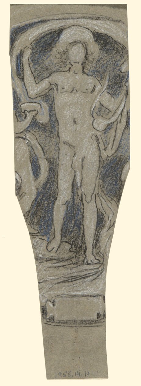 Studer for Apollo av Elihu Vedder