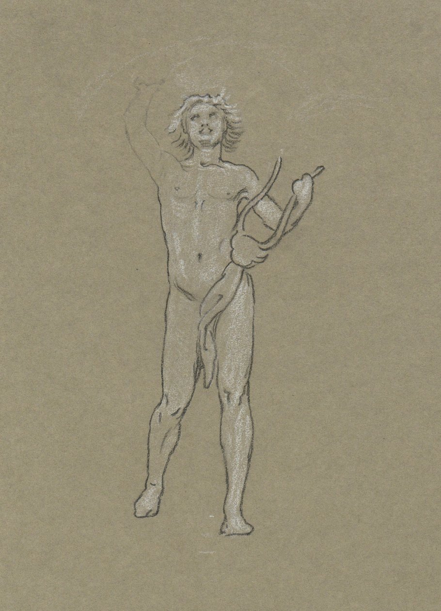 Studer for Apollo av Elihu Vedder