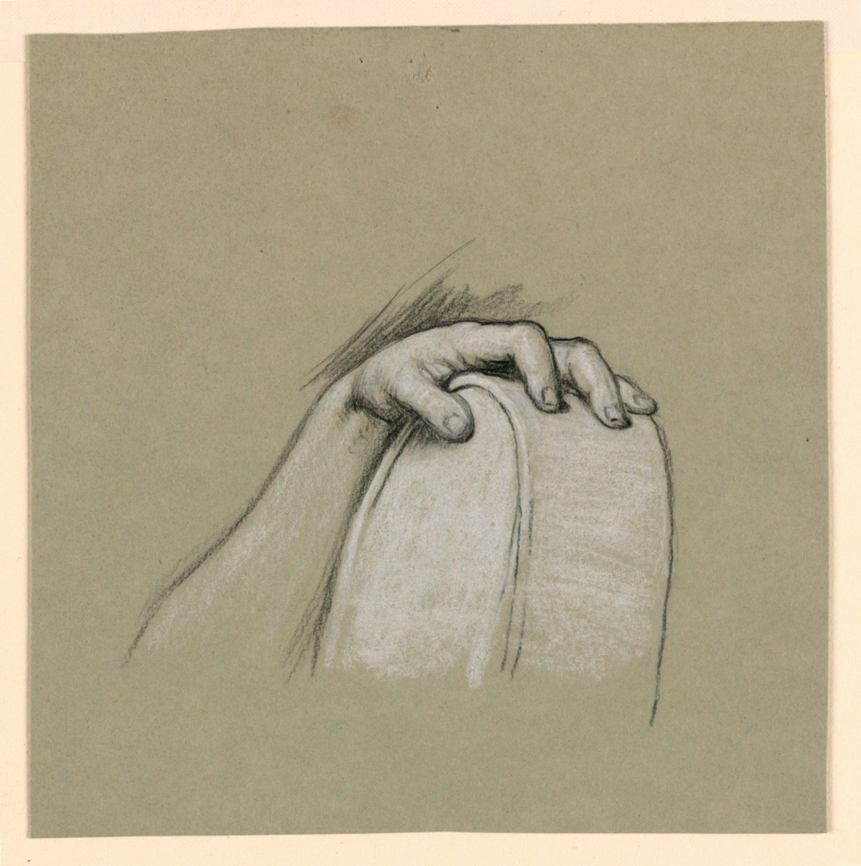 Studie av figur av Elihu Vedder
