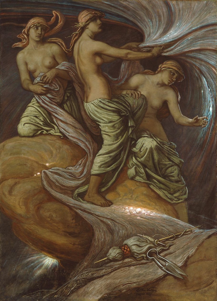 The Fates Gathering in the Stars av Elihu Vedder