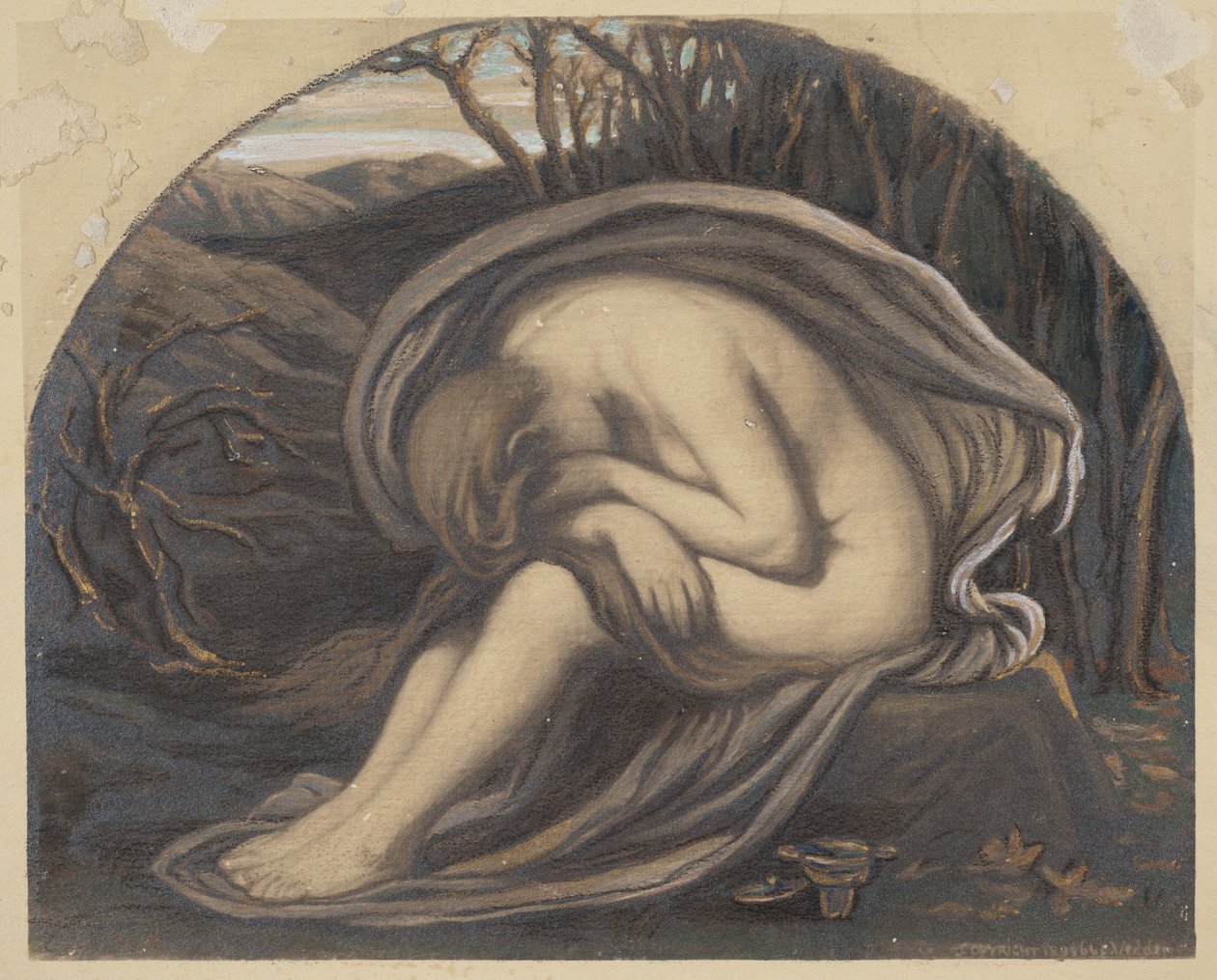 Maria Magdalena av Elihu Vedder