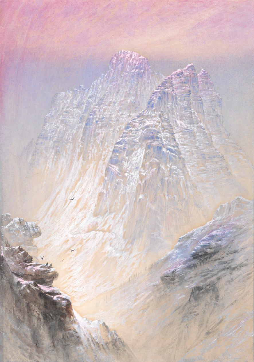 Sasso di Pelmo sett fra St. Luzia, Tyrol av Elijah Walton