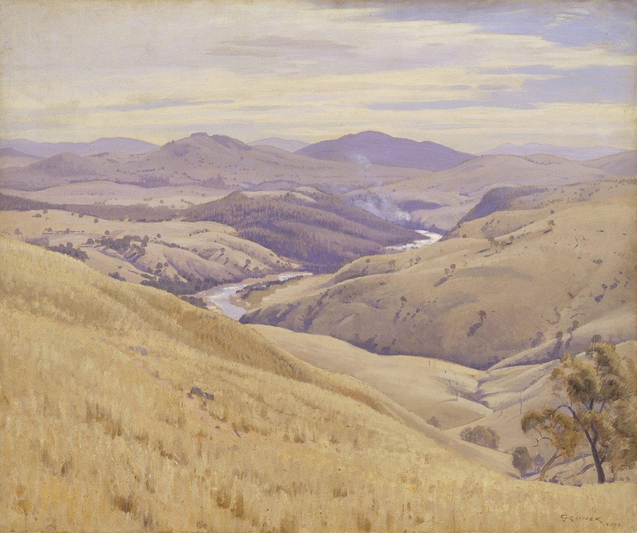 Weetangera, Canberra av Elioth Gruner