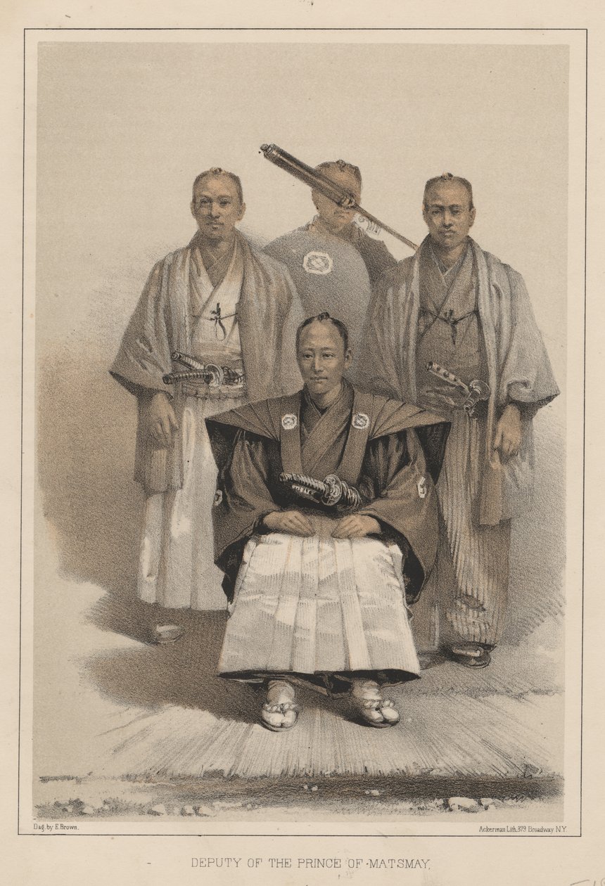 Stedfortreder for prinsen av Matsmay, 1885 av Eliphalet Brown
