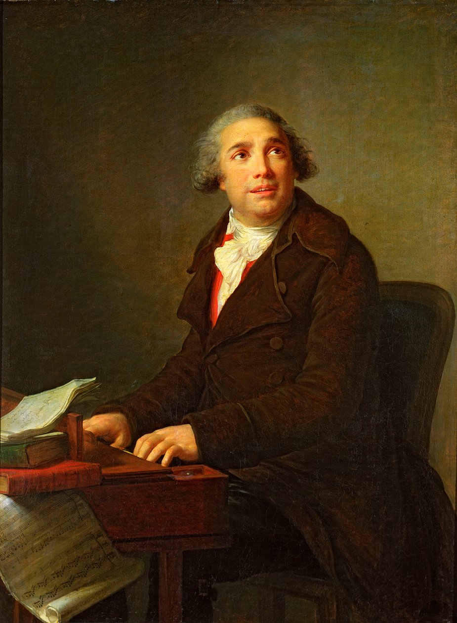 Giovanni Paeseello (1740–1816) av Elisabeth Louise Vigee Lebrun