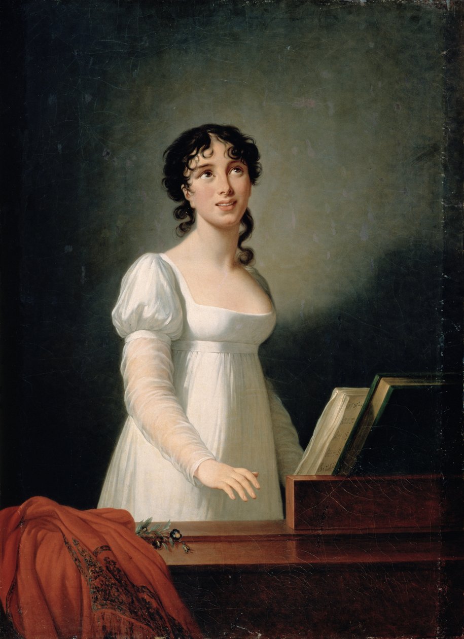 Portrett av Angelica Catalani (1780-1849) av Elisabeth Louise Vigee Lebrun