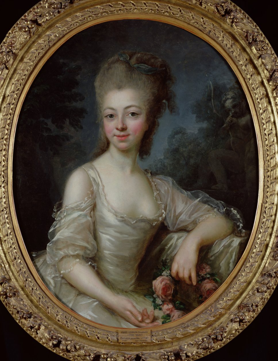 Portrett av en ung jente, 1775 av Elisabeth Louise Vigee Lebrun