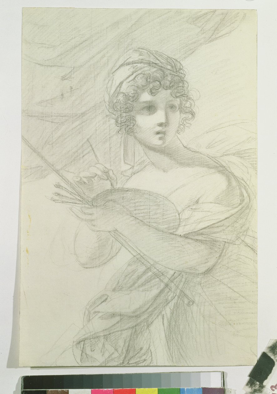 Selvportrett, ca. 1800 av Elisabeth Louise Vigee Lebrun