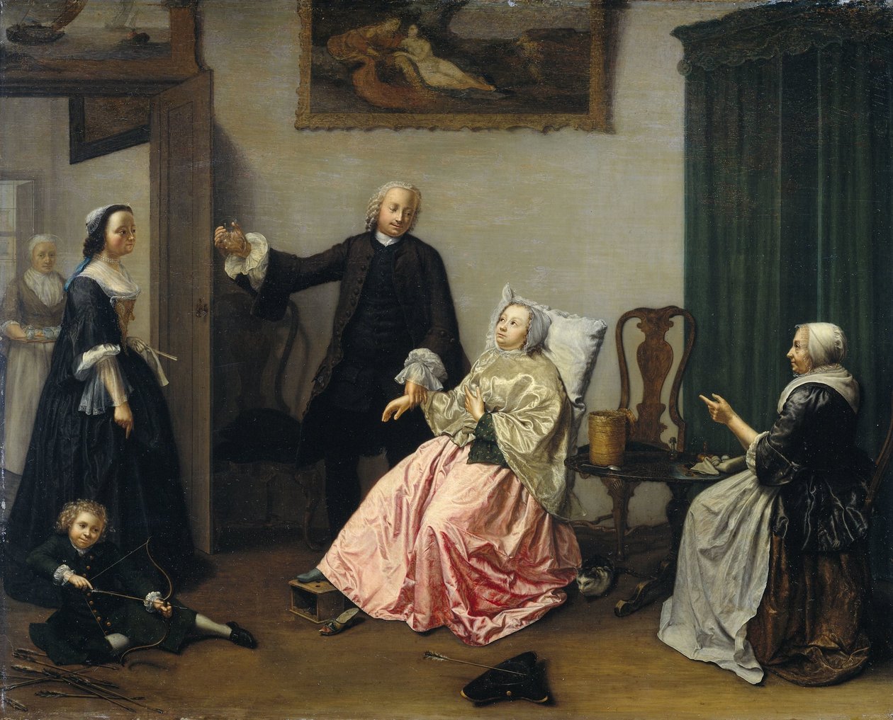 Legebesøk av Elisabeth Geertruida Wassenbergh