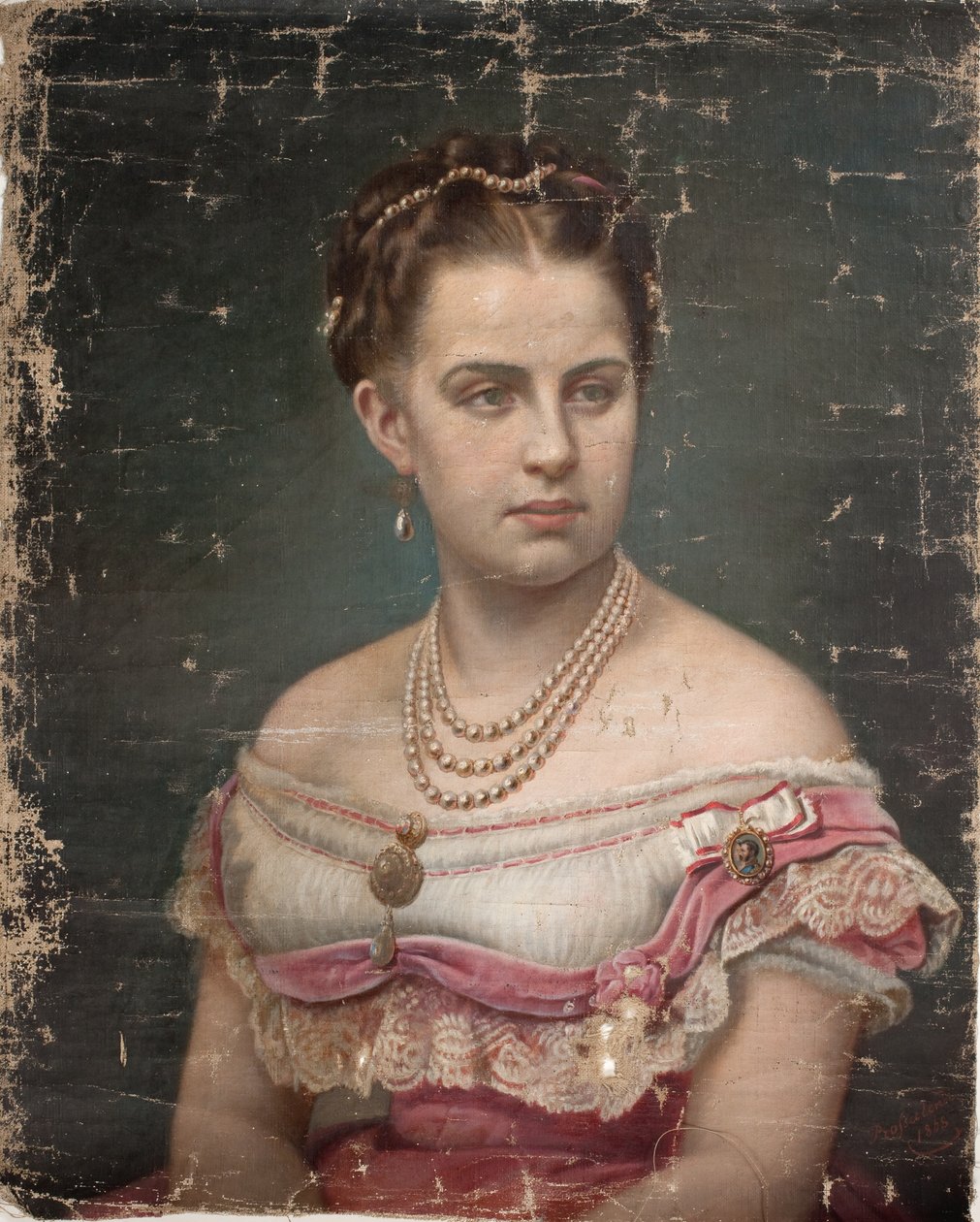 Dronning Olga av Hellas av Elisabeth Jerichau Baumann
