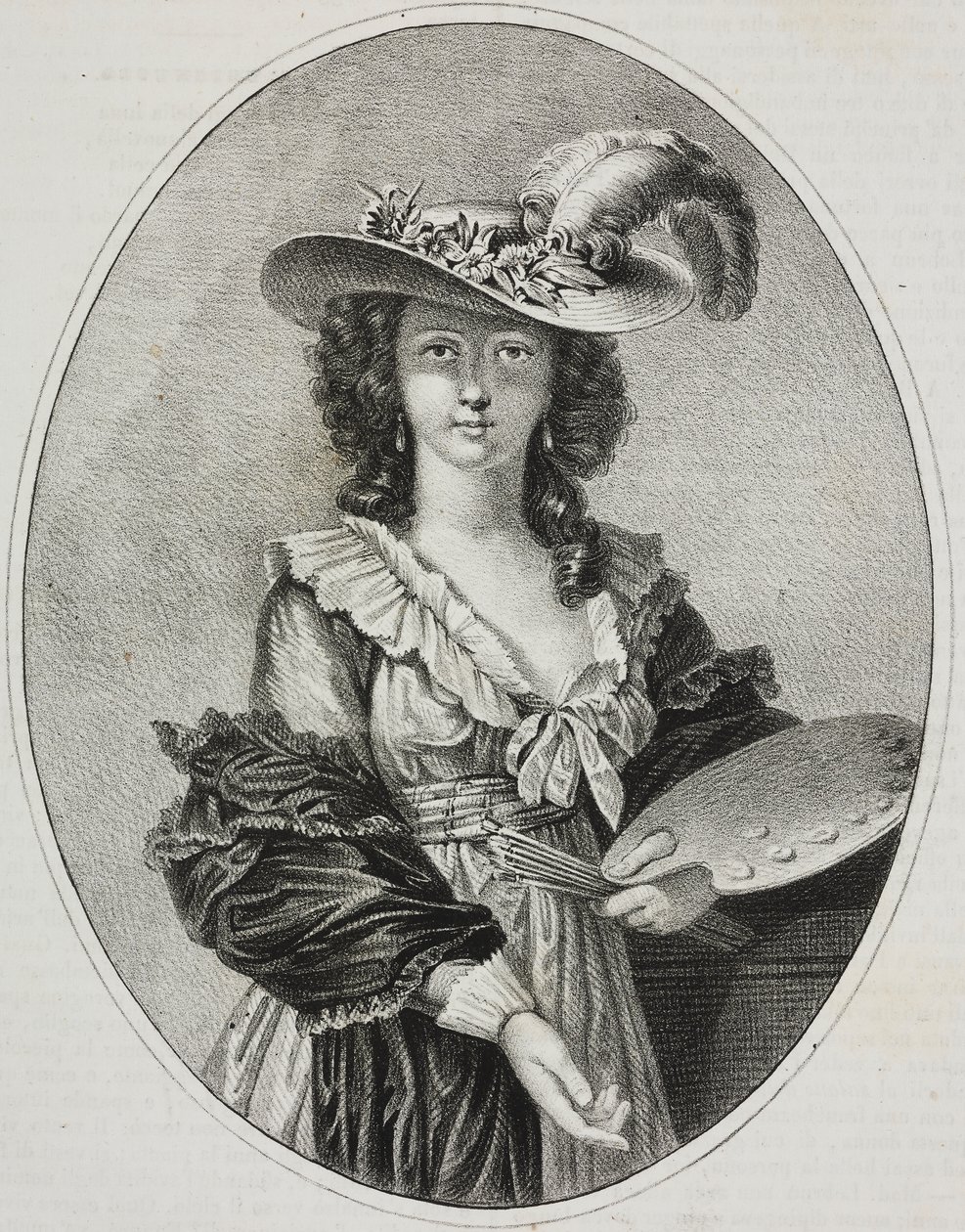  av Elisabeth Louise (after) Vigee Lebrun