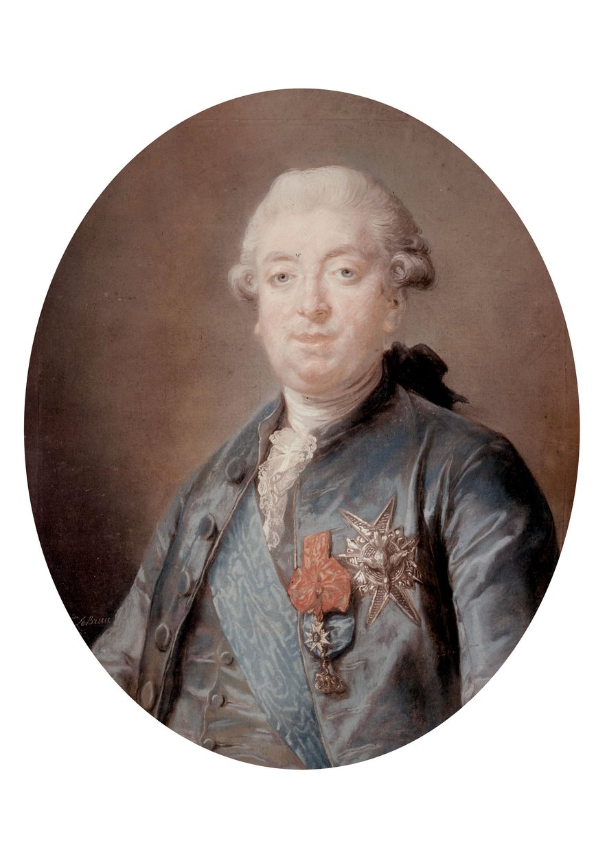Alexandre de Saint-Maurice, prins av Montbarrey av Elisabeth Louise Vigee Lebrun
